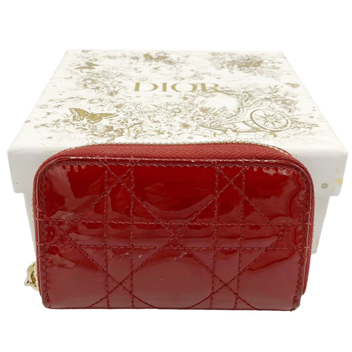 良品】Christian Dior リネンライクジャケット レッド M クリスチャン