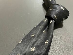 【美品】MARC JACOBS マークジェイコブス　ドット柄　ネクタイ　２本以上送料無料　ブラック