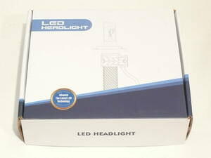 未使用 LED ヘッドライト H4 ヒートリボン式 L4000LM.H4000LM 6500K L22W.H22W DC12-24V 車 バイク HEADLIGHT