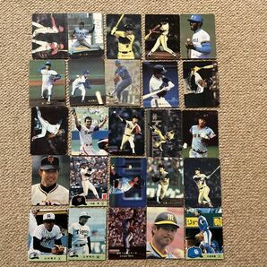 カルビープロ野球カード、25枚セットの画像1