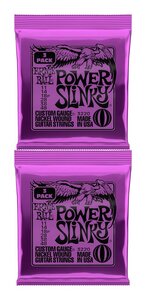 ★ERNIE BALL 3220×2 [11-48] POWER SLINKY 3セットパック×2 エレキギター弦★新品送料込