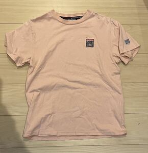 90年代　VISION STREET WEAR 薄ピンク　Tシャツ Mサイズ EMF アンビリーバボーMV登場