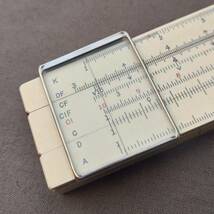 ヘンミ 計算尺 竹製 スライドルール スケール 定規 HEMMI BAMBOO SLIDE RULE 文房具 レトロ 日本製 【0928】【b】_画像3