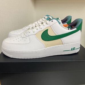 【未使用】28.5cm NIKE AIR FORCE 1 '07 LV8 EMB ホワイトメンズ ナイキ エア フォース ワン 白 DM0109-100 AF1の画像3