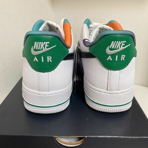 【未使用】28.5cm NIKE AIR FORCE 1 '07 LV8 EMB ホワイトメンズ ナイキ エア フォース ワン 白 DM0109-100 AF1の画像4