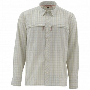 Simms Stone Cold LS Shirt ストーンコールド ロングスリーブ シャツ US:S Birch Plaid