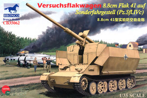 ○BRONCO MODELS ブロンコモデル／独・フラックワーゲンIVc型8.8cmFlak41搭載高射自走砲 (1／35)