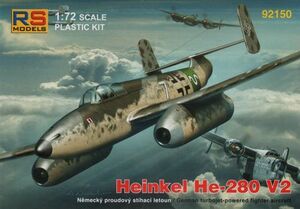 ○RS MODEL アールエスモデル／ ハインケル He280 V-2 1943 (1/72)