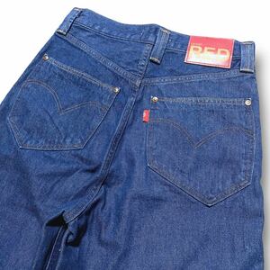 LEVI'S RED リーバイスレッド ハイルース カフ デニム パンツ ジーンズ サイズ25