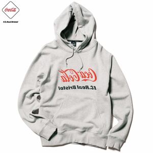 【美品】 20SS FCRB f.c real bristol エフシーレアルブリストル SOPH ソフ COCA COLA MIRROR LOGO HOODIE パーカー フーディー スウェット