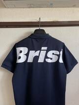 【美品】【送料最安360円】 FCRB f.c real bristol エフシーレアルブリストル SOPHNET ソフネット BIG LOGO POLO ポロシャツ 即決あり_画像5