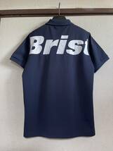 【美品】【送料最安360円】 FCRB f.c real bristol エフシーレアルブリストル SOPHNET ソフネット BIG LOGO POLO ポロシャツ 即決あり_画像3