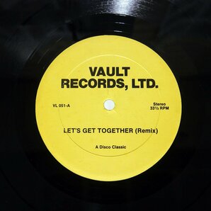 米 PAM TODD/LET'S GET TOGETHER / SOMEBODY'S GOTTA GO/VAULT RECORDS LTD. VL051の画像1