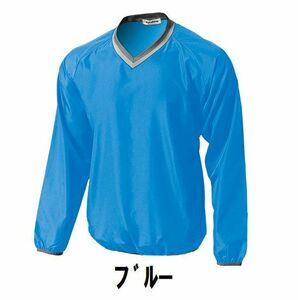 2599円 新品 レディース メンズ サッカー 長袖 シャツ 青 ブルー Sサイズ 子供 大人 男性 女性 wundou ウンドウ 1280