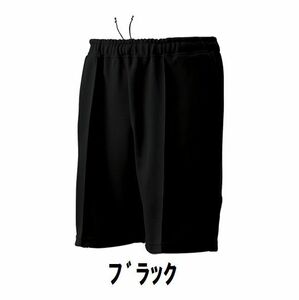 1999 jpy new goods lady's men's sport jersey shorts black black size 110 child adult man woman wundouundou1500