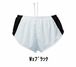 1199円 新品 メンズ ランニング パンツ Wxブラック サイズ110 子供 大人 男性 女性 wundou ウンドウ 5580 陸上