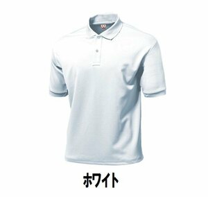 999円 新品 レディース メンズ 半袖 ポロシャツ 白 ホワイト サイズ140 子供 大人 男性 女性 wundou ウンドウ 115