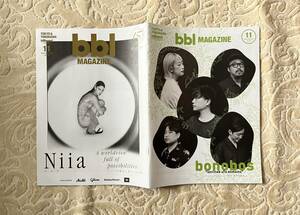 bbl MAGAZINE bblマガジン 2022年11月 bonobos ボノボ/Niia ナイア/BONNIE PINK ボニーピンク/伊藤博之/初音ミク