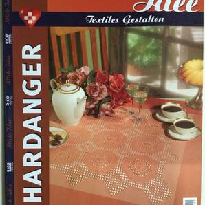 送料無料■ARTBOOK_OUTLET■ W3-038 ★ レア 刺繍 ハーダンガー ドイツ RICO DESIGN Stick-Idee HARDANGER 大型図案 良書