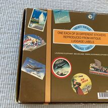 トラベルステッカー　旅行　ステッカー　シール　タグ　ラベル　飛行機　アンティーク　トラベラーズファクトリー　送料180円〜_画像9