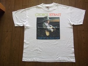 90s　USA製　ヴィンテージ　GEORGE STRAIT　ジョージストレイト　1991　半袖　Tシャツ　サイズXL