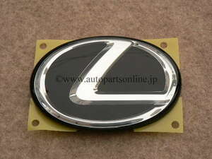 71 x 100 mm ブラック BLACK シンボル L マーク MARK エンブレム リア EMBLEM レクサス LEXUS 部品 パーツ PARTS UX GS HS LX SC ES CT