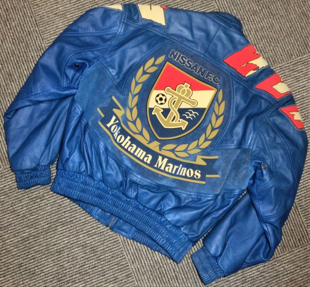 【楽天市場】 希少 1993年 レザージャケット MARINOS YOKOHAMA レザージャケット