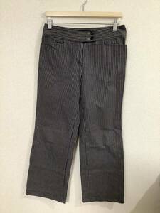 PAULSMITH JEANS ポールスミスジーンズ　ストライプパンツ　ワイドパンツ　レディース　セレクト　古着