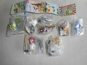  Bandai gashapon Keroro Gunso keroro коллекция 2 все 7 вид Complete 