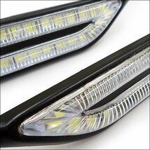 LED サイドマーカー BMW風 白 ホワイト 2個セット 12V デイライト マーカーランプ 汎用/20ч_画像4