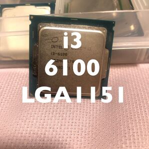 SALE!【BIOS OK】Core i3 6100【LGA1151】