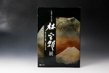 林正太郎 幅27cm 万葉志野四方壷 共箱 共布 栞 個展図録 本物保証_画像9