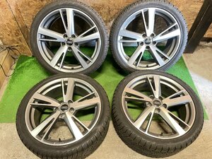 希少 AUDI アウディスポーツ BBS RS3 8V型 純正 19インチ 8J +42 245/35R19 ice GUARD iG60 スタッドレス バリ溝 タイヤホイール 4本セット