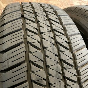 265/60R18 BRIDGESTONE DUELER H/T 684Ⅱ2022年製 バリ溝 夏タイヤ 3本セットの画像3