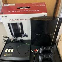 SONY　ソニー　PLAYSTATION3　プレイステーション3　PS3　CECHL00　80GB　テレビゲーム　ゲーム機　ブラック　元箱付き①_画像1