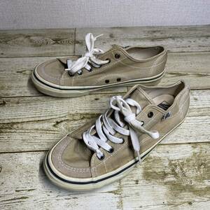 スニーカー VANS ヴァンズ 　V-67　US5.5　23㎝　ベージュ　キャンバス