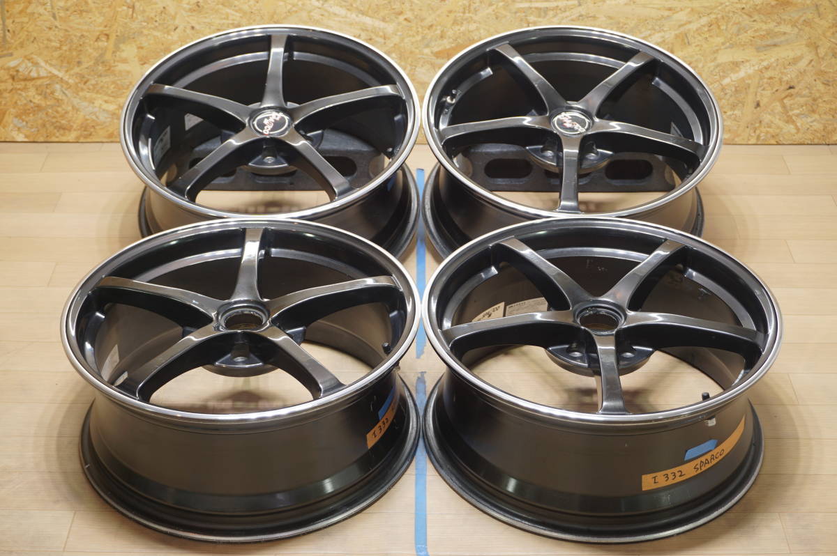 シ*オ様 スパルコ NT-R 17inch 7j +40 pcd114.3 4本 Racing SPARCO スパルコ NT-R 17×7J+33 8J+30 セット 114.3 5H