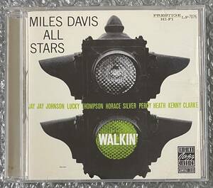 39h Miles Davis All Stars Walkin' 名盤 説明不要！Jazz Hard Bop Remastered 中古品