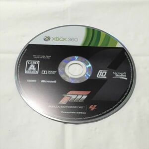 P46293 ◆FORZA MOTORSPORT4　ディスクのみ XBOX360 ゲームソフト 送料180円 ★5点以上同梱で送料無料★