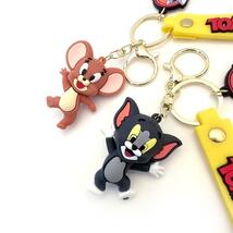 トムとジェリー 立体 キーホルダー ストラップ付き Ver.2 トム TOM AND JERRY_画像6