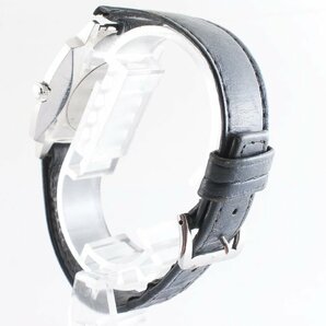 稼働品 ユリスナルダン デイト 自動巻き スクエア メンズ 腕時計の画像4