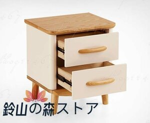Art hand Auction Quality assurance Natural wood storage cabinet Night table Bedside table Night chest Bedroom locker Drawer Stylish, Handmade items, furniture, Chair, chest of drawers, chest