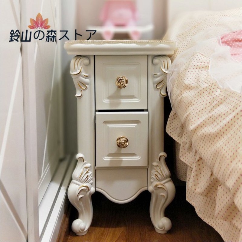 Beautiful item now available Narrow side table with drawers, chest of drawers, princess, rococo style, claw feet, claw feet, width 30, Handmade items, furniture, Chair, chest of drawers, chest