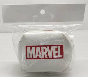 A552★中古 マーベル ポーチ MARVEL ホワイト ※傷・汚れあり