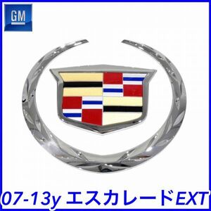 税込 GM 純正 Genuine OEM リアゲートエンブレム リース クレスト 台座無し 07-13y エスカレード EXT 即決 即納 在庫品