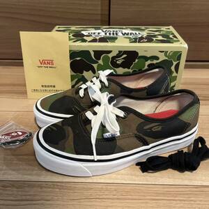 VANS×BAPE Authentic Anaheim спортивные туфли 