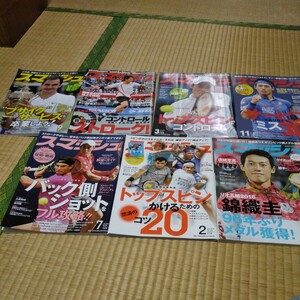  beautiful goods Tennis magazine s mash 7 pcs. set that 10