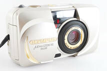  オリンパス Olympus μ Zoom140 Deluxe ゴールド Multi AF 38-140mm コンパクトカメラ 1900205_画像3