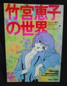 送料込 竹宮恵子の世界/ポスター 未発表作品集 寺山修司 風と木の詩 イラスト集