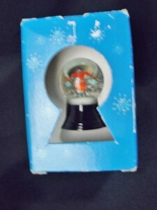 Доставка включает в себя Perzy Snow Dome Skier Mini Size/Purge Purzy Snow Glove Miniature Ski